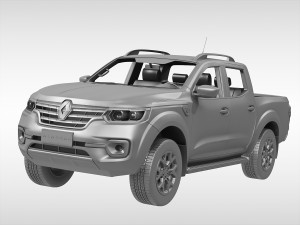 renault alaskan 2017 Model 3D
