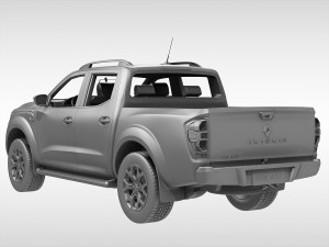 renault alaskan 2017 Model 3D