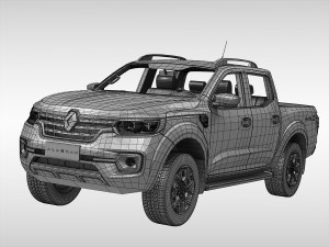 renault alaskan 2017 Model 3D