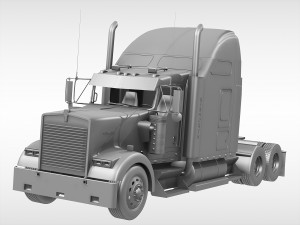 kenworth w900 3D Model