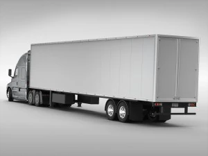 freightliner cascadia 2017 3D Model
