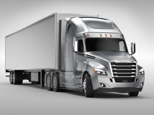 freightliner cascadia 2017 3D Model