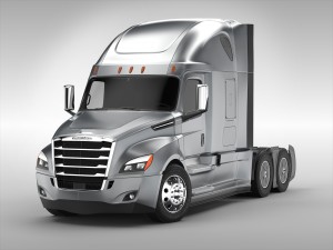 freightliner cascadia 2017 3D Model