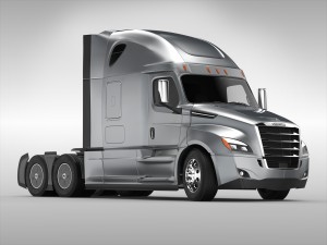 freightliner cascadia 2017 3D Model