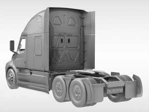 freightliner cascadia 2017 3D Model