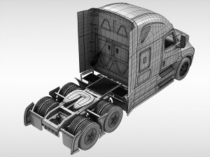 freightliner cascadia 2017 3D Model
