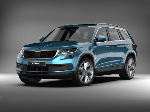 Skoda Kodiaq 2016 - 2021 3D-Modell