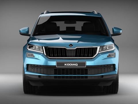 Skoda Kodiaq 2016 - 2021 Modelo 3D