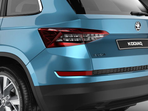 Skoda Kodiaq 2016 - 2021 Modelo 3D