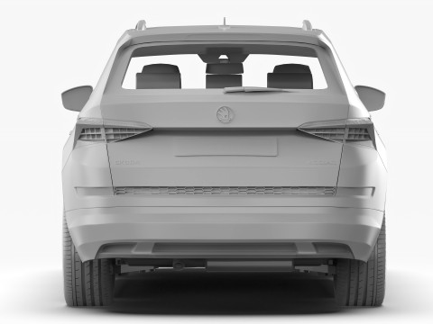 Skoda Kodiaq 2016 - 2021 Modelo 3D