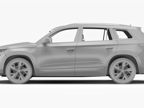 Skoda Kodiaq 2016 - 2021 Modelo 3D