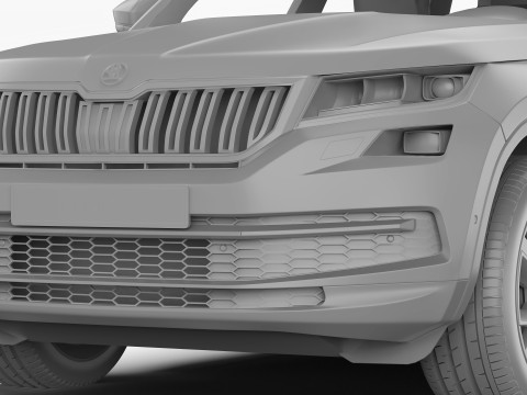 Skoda Kodiaq 2016 - 2021 Modelo 3D