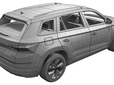 Skoda Kodiaq 2016 - 2021 Modelo 3D
