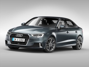 audi a3 sedan 2017 3D Model