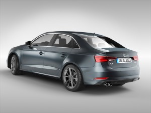 audi a3 sedan 2017 3D Модель