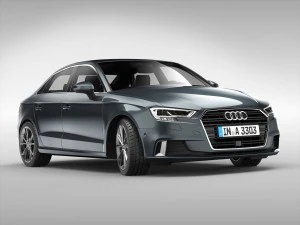 audi a3 sedan 2017 3D Model