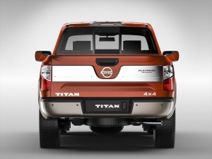 nissan titan 2017 3Dモデル