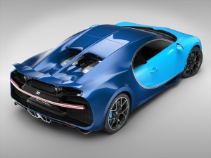 bugatti chiron 2017 Modello 3D