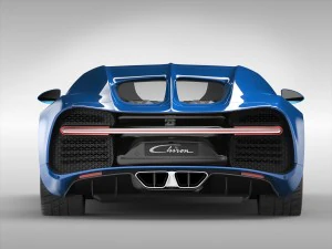 bugatti chiron 2017 3D Model