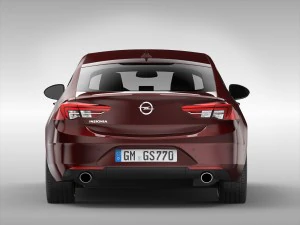 opel insignia grand sport 2017 3D Model