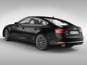 audi a5 sportback 2017 Modello 3D