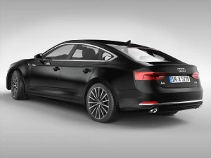 audi a5 sportback 2017 3D Model