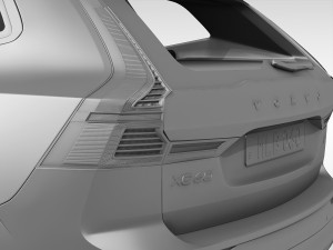 volvo xc60 2018 3D Model