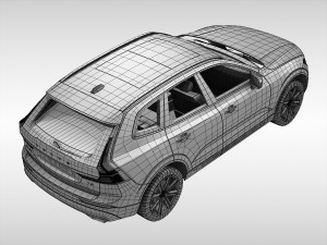 volvo xc60 2018 3D Model