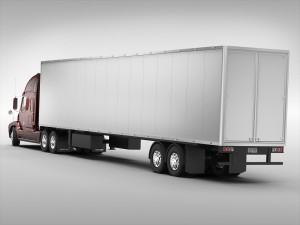 freightliner century 1996 - 2007 3D 模型