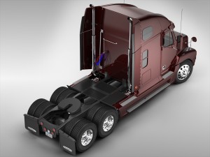 freightliner century 1996 - 2007 3D 模型