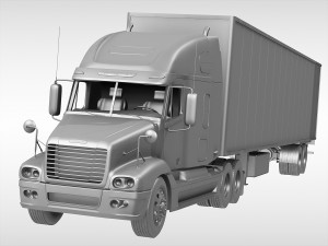 freightliner century 1996 - 2007 3D 模型