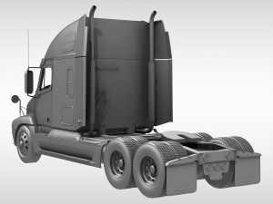 freightliner century 1996 - 2007 3D 模型