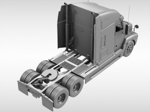 freightliner century 1996 - 2007 3D 模型