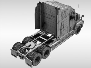 freightliner century 1996 - 2007 3D 模型