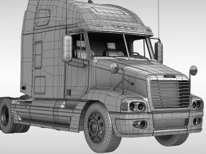 freightliner century 1996 - 2007 3D Model
