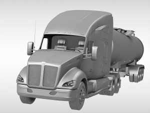 kenworth t680 3Dモデル