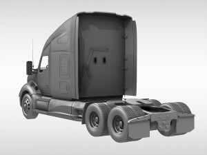 kenworth t680 3Dモデル