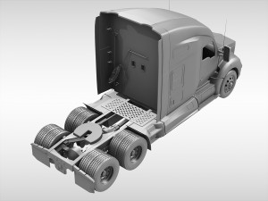 kenworth t680 3Dモデル