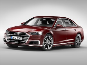 audi a8 2018 3D Model