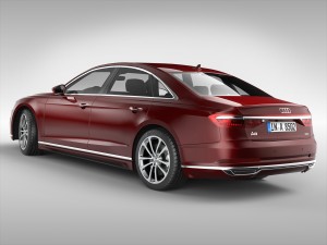 audi a8 2018 3D Модель