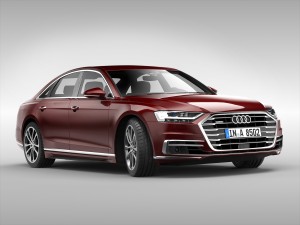 audi a8 2018 3D Модель