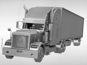 freightliner classic xl 3D Model