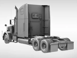 freightliner classic xl 3D Model