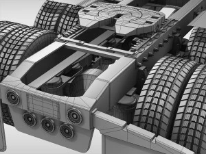freightliner classic xl 3D Model