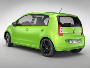 skoda citigo 2017 3D Model