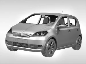 skoda citigo 2017 3D Model