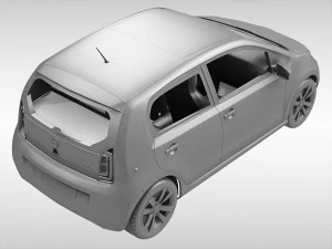skoda citigo 2017 3D Model