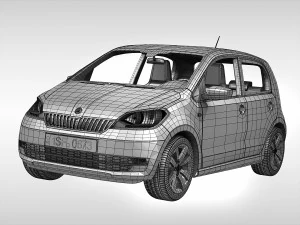skoda citigo 2017 3D Model