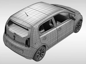 skoda citigo 2017 3D Model