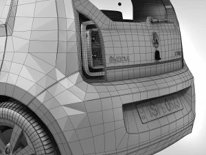 skoda citigo 2017 3D Model